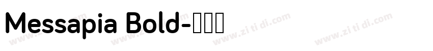 Messapia Bold字体转换
